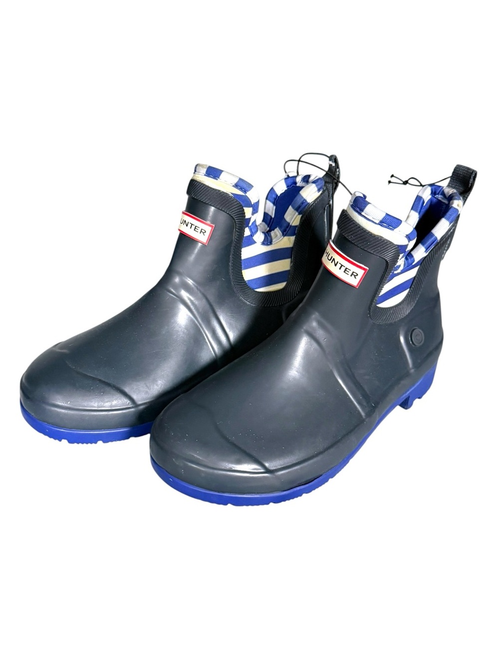 Hunter x Target Size 3 Navy Blue Chelsea Rain Boots Kids Waterproof